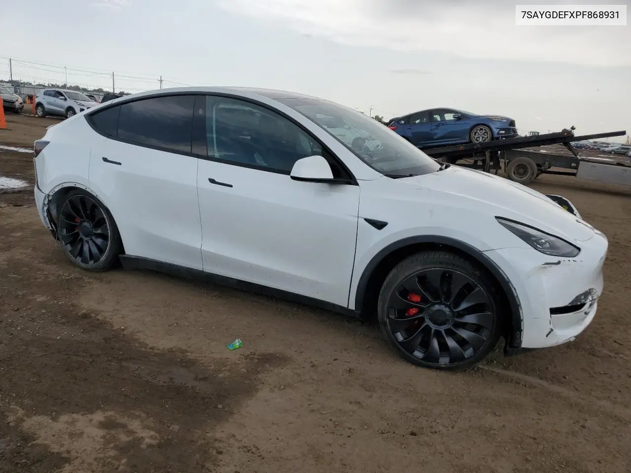 2023 Tesla Model Y VIN: 7SAYGDEFXPF868931 Lot: 59297535