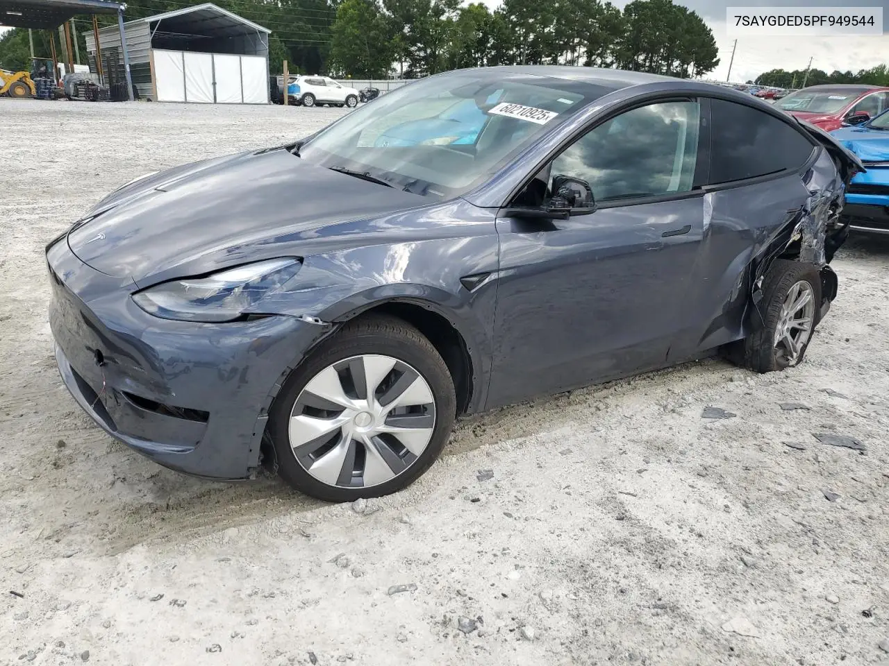 2023 Tesla Model Y VIN: 7SAYGDED5PF949544 Lot: 60210925