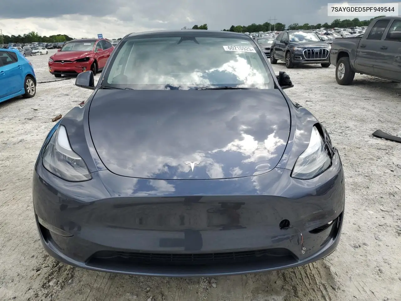 2023 Tesla Model Y VIN: 7SAYGDED5PF949544 Lot: 60210925