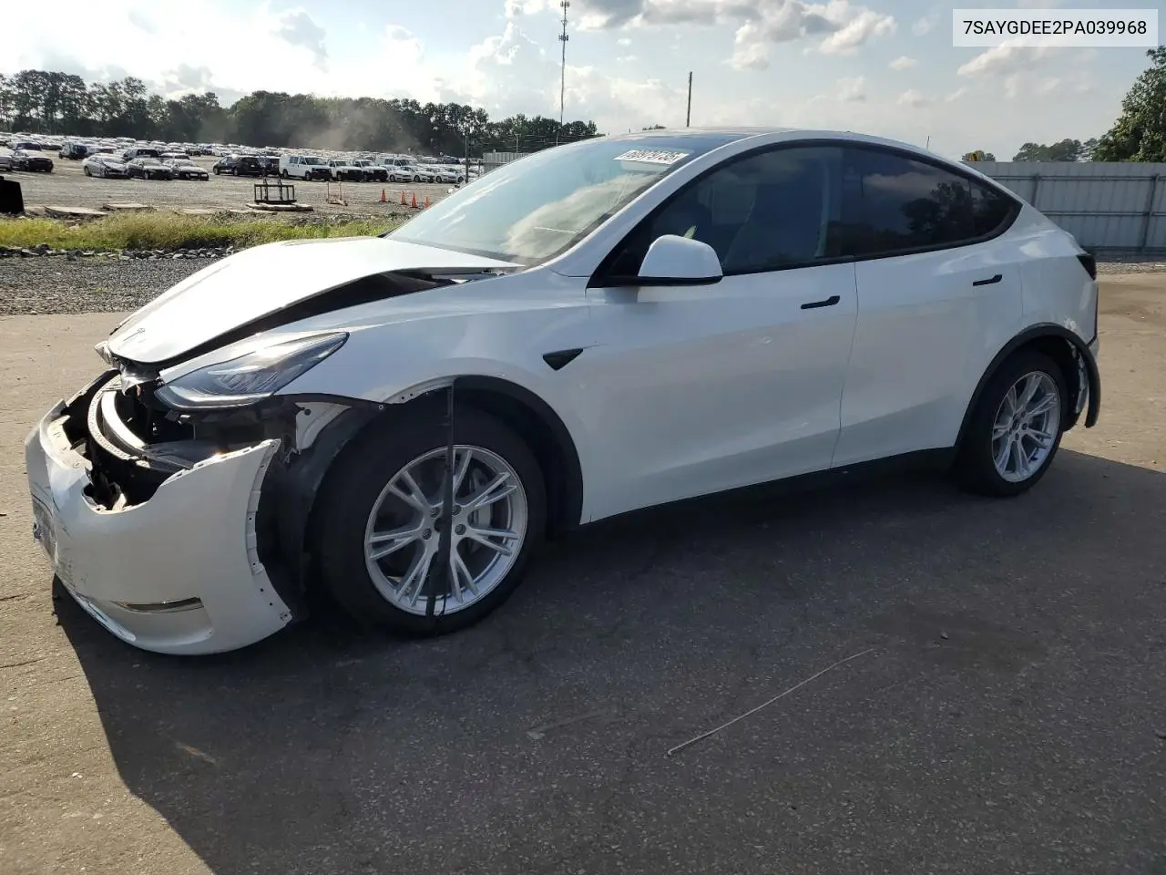 2023 Tesla Model Y VIN: 7SAYGDEE2PA039968 Lot: 60979735