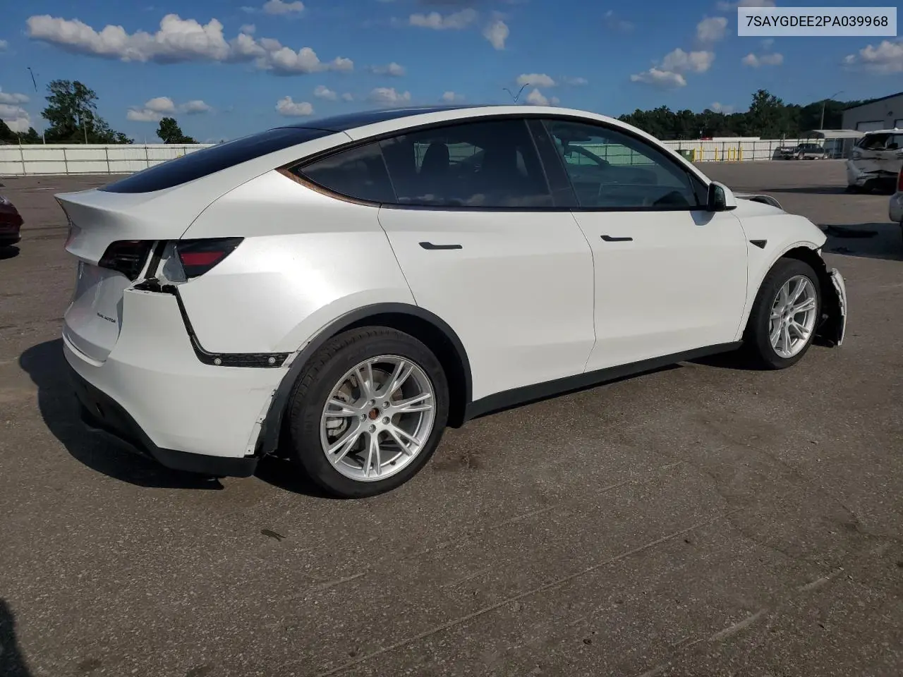 2023 Tesla Model Y VIN: 7SAYGDEE2PA039968 Lot: 60979735