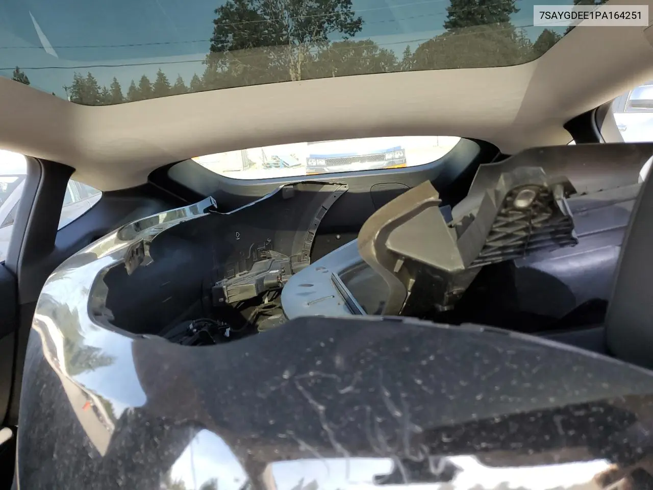 2023 Tesla Model Y VIN: 7SAYGDEE1PA164251 Lot: 61552595