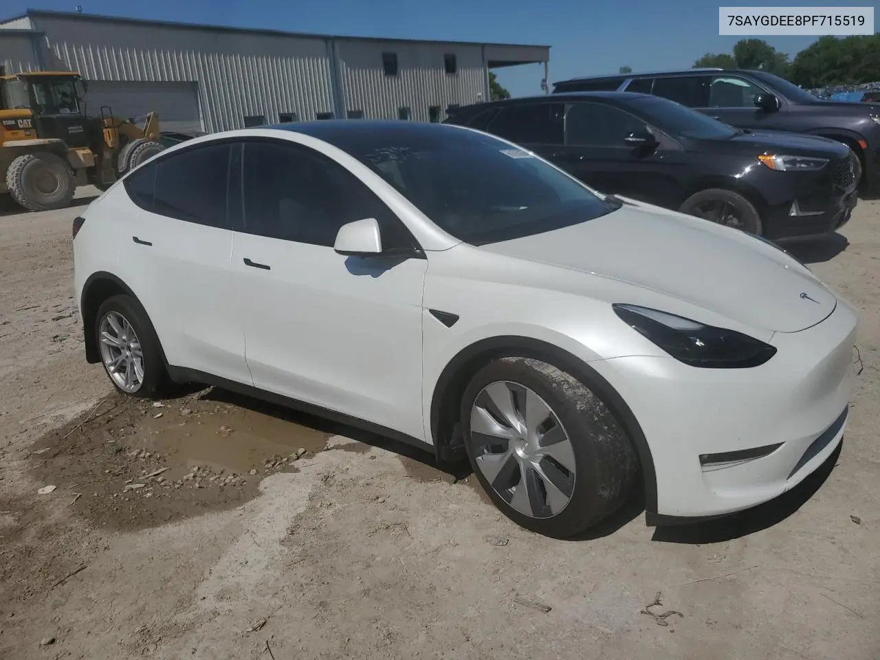 2023 Tesla Model Y VIN: 7SAYGDEE8PF715519 Lot: 61675035