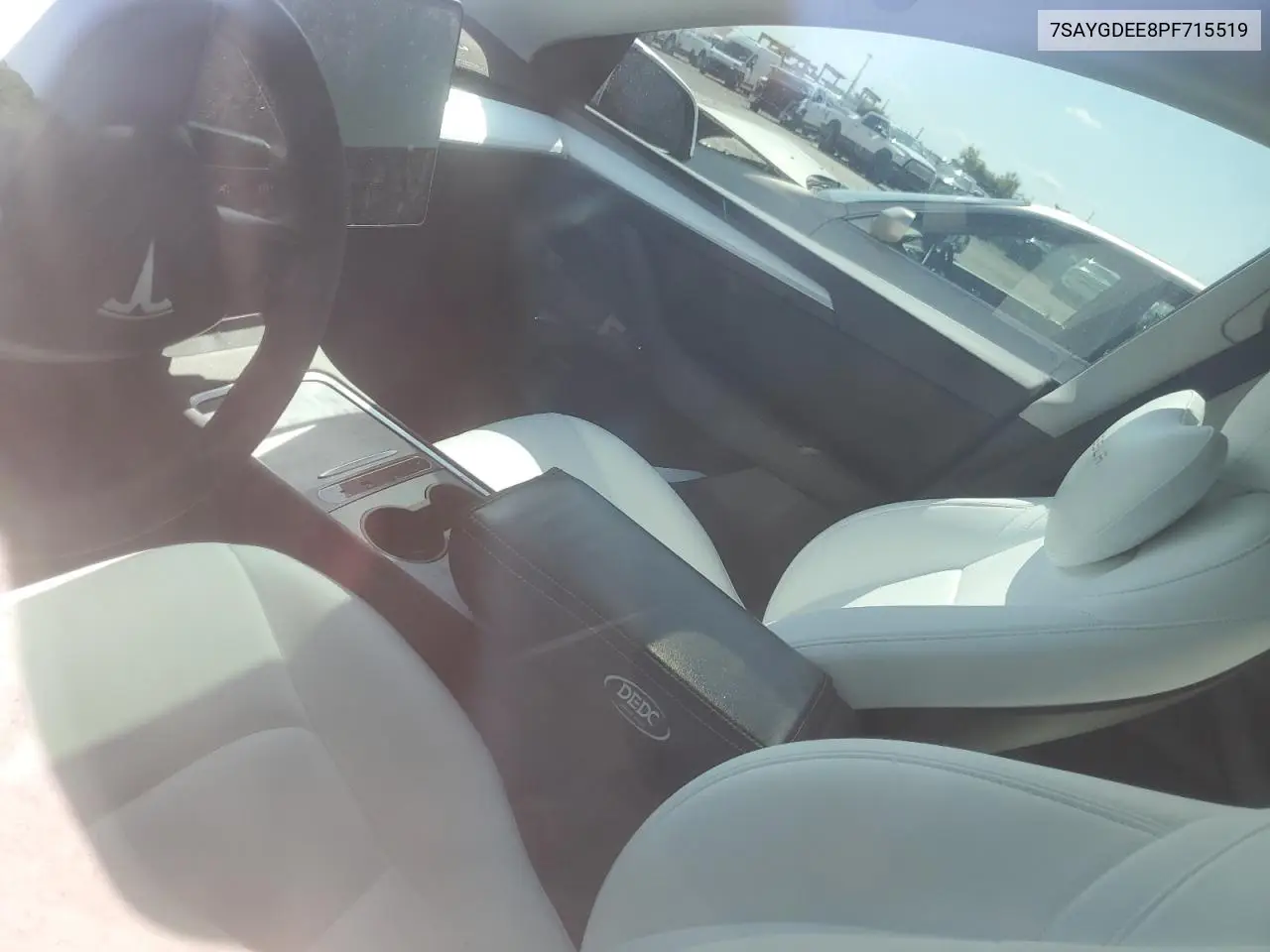 2023 Tesla Model Y VIN: 7SAYGDEE8PF715519 Lot: 61675035