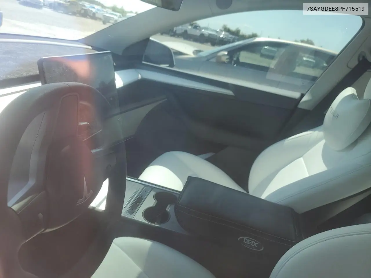 2023 Tesla Model Y VIN: 7SAYGDEE8PF715519 Lot: 61675035