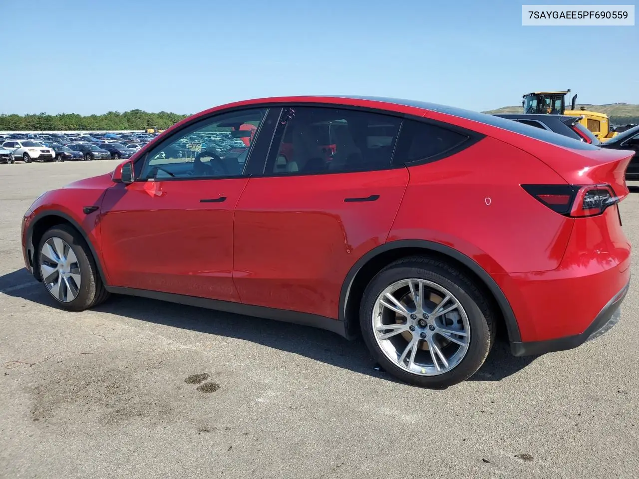 2023 Tesla Model Y VIN: 7SAYGAEE5PF690559 Lot: 61683155