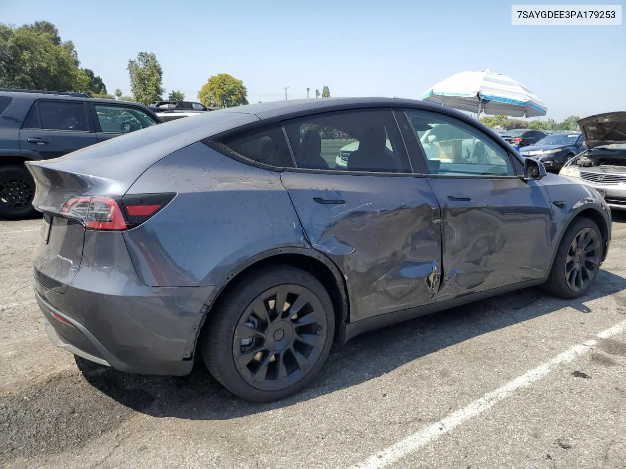 2023 Tesla Model Y VIN: 7SAYGDEE3PA179253 Lot: 62171995