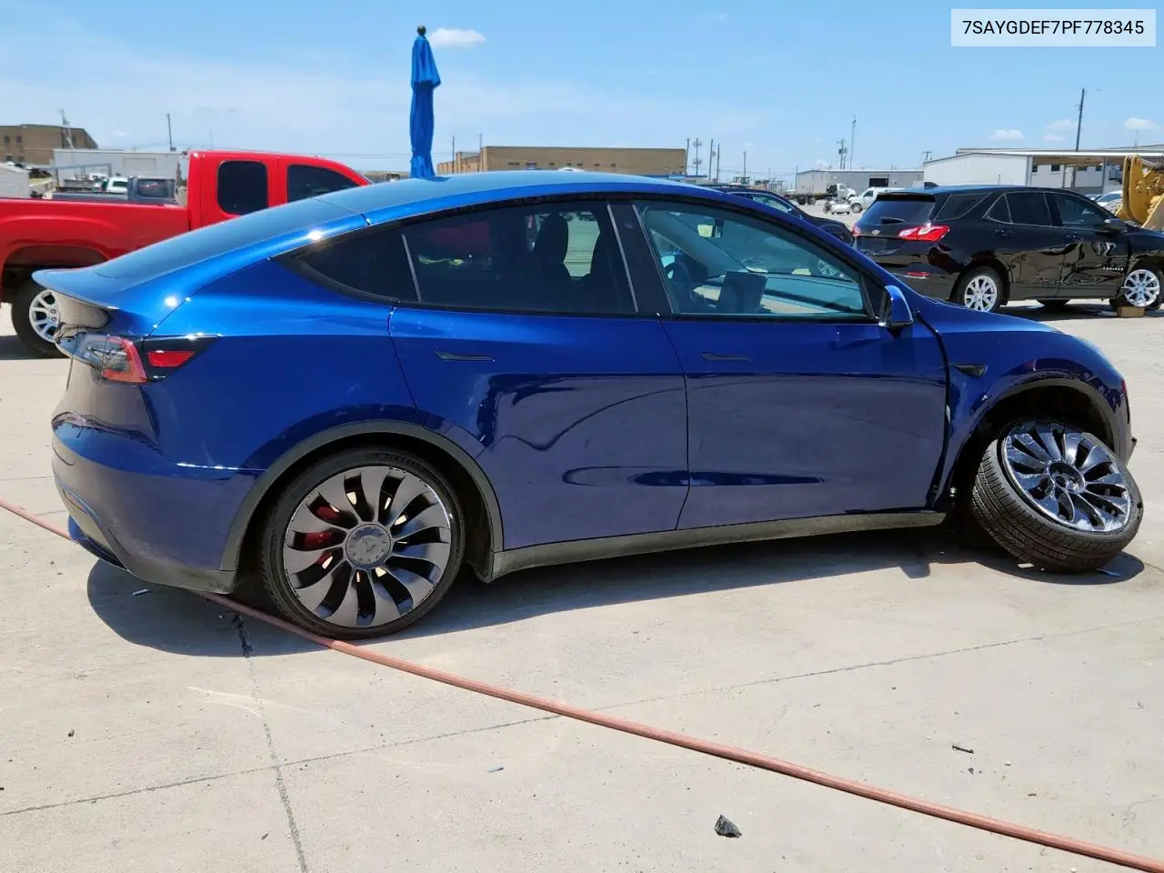 7saygdef7pf778345 7SAYGDEF7PF778345 2023 Tesla Model Y