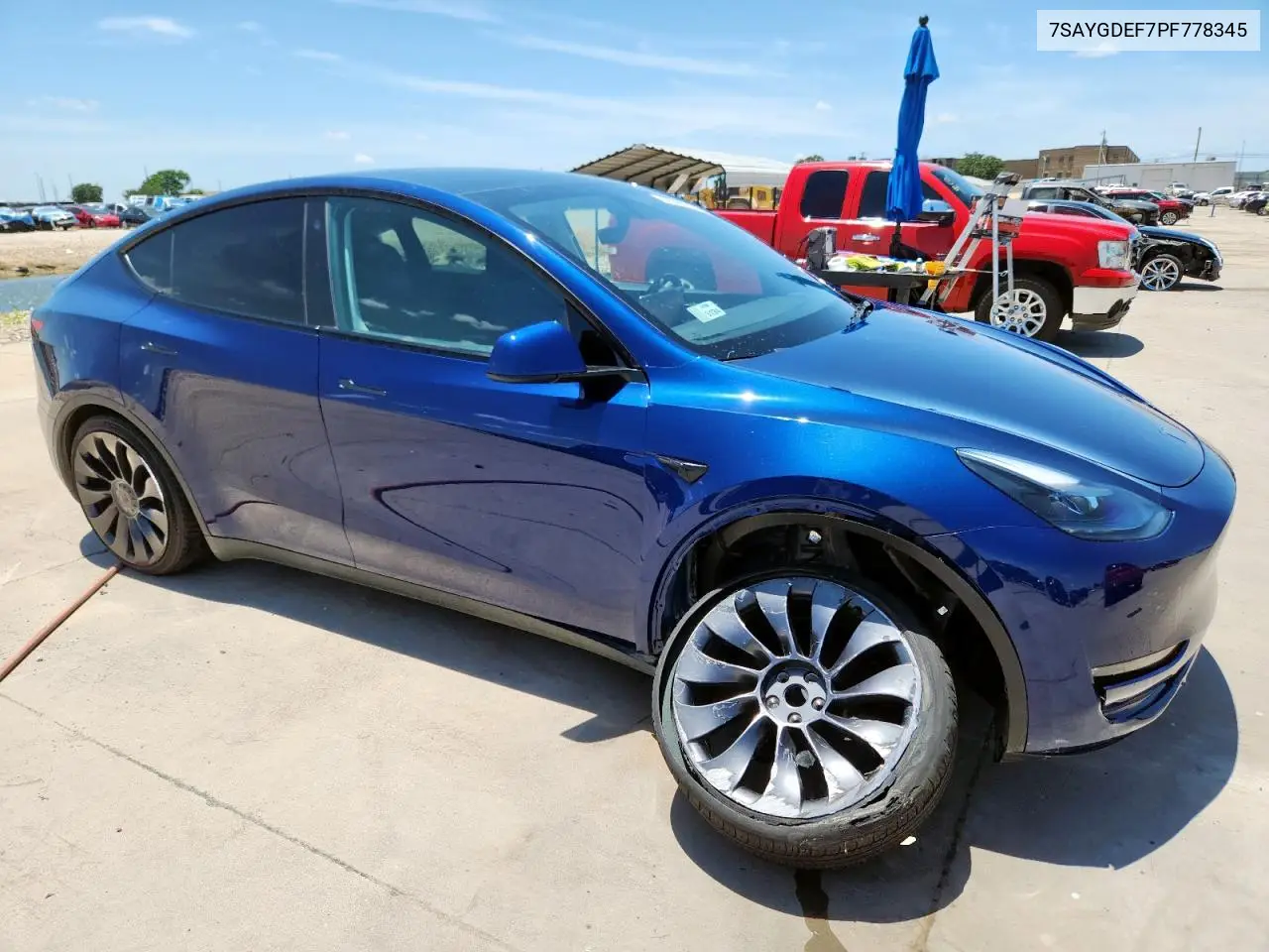 7saygdef7pf778345 7SAYGDEF7PF778345 2023 Tesla Model Y
