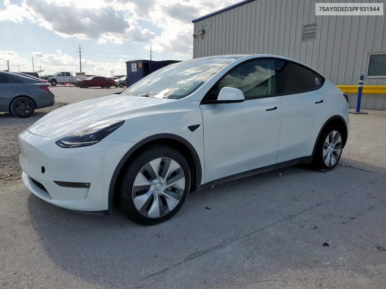 2023 Tesla Model Y VIN: 7SAYGDED3PF931544 Lot: 62425325