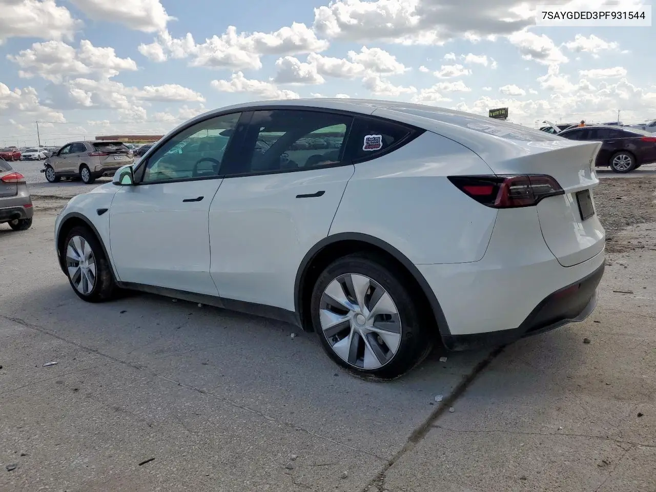 2023 Tesla Model Y VIN: 7SAYGDED3PF931544 Lot: 62425325