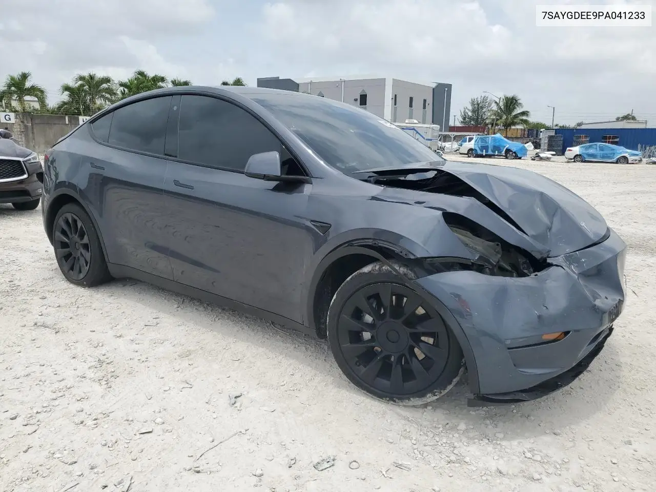 2023 Tesla Model Y VIN: 7SAYGDEE9PA041233 Lot: 62575615
