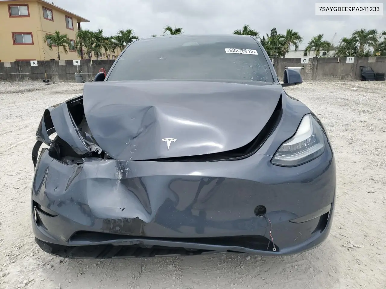2023 Tesla Model Y VIN: 7SAYGDEE9PA041233 Lot: 62575615