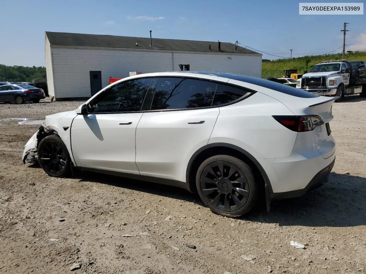 2023 Tesla Model Y VIN: 7SAYGDEEXPA153989 Lot: 62677305
