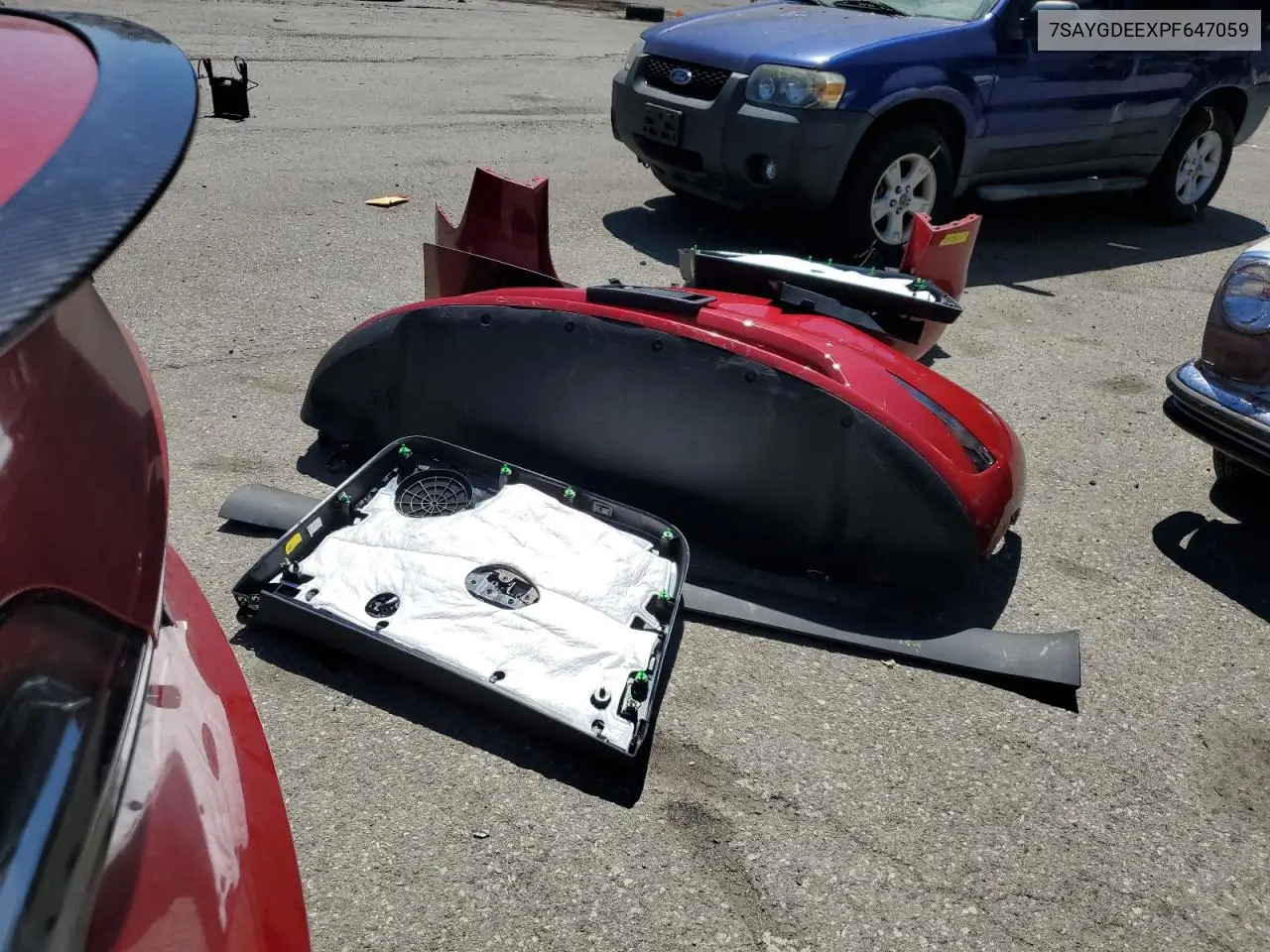 2023 Tesla Model Y VIN: 7SAYGDEEXPF647059 Lot: 62734605