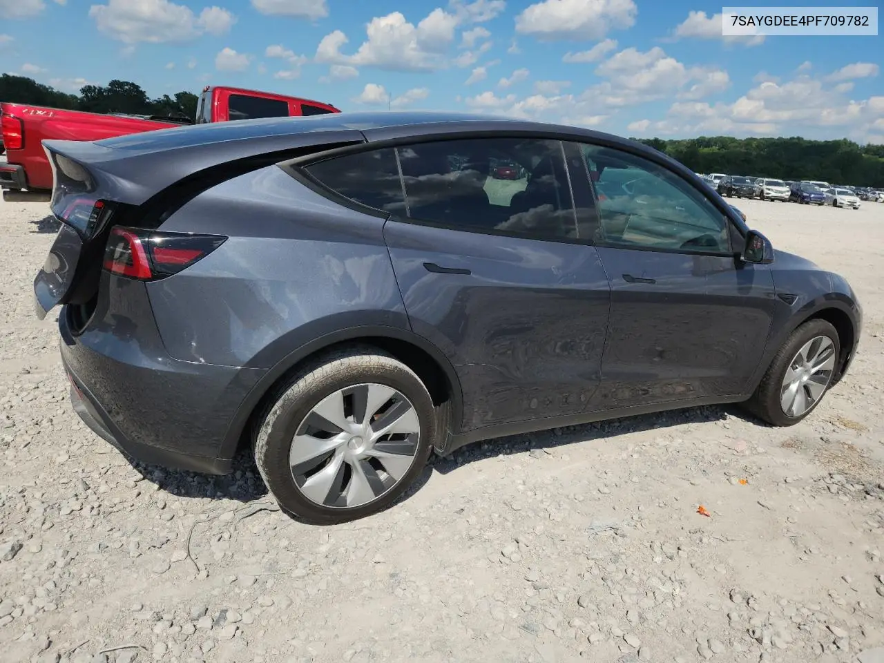 2023 Tesla Model Y VIN: 7SAYGDEE4PF709782 Lot: 62826475