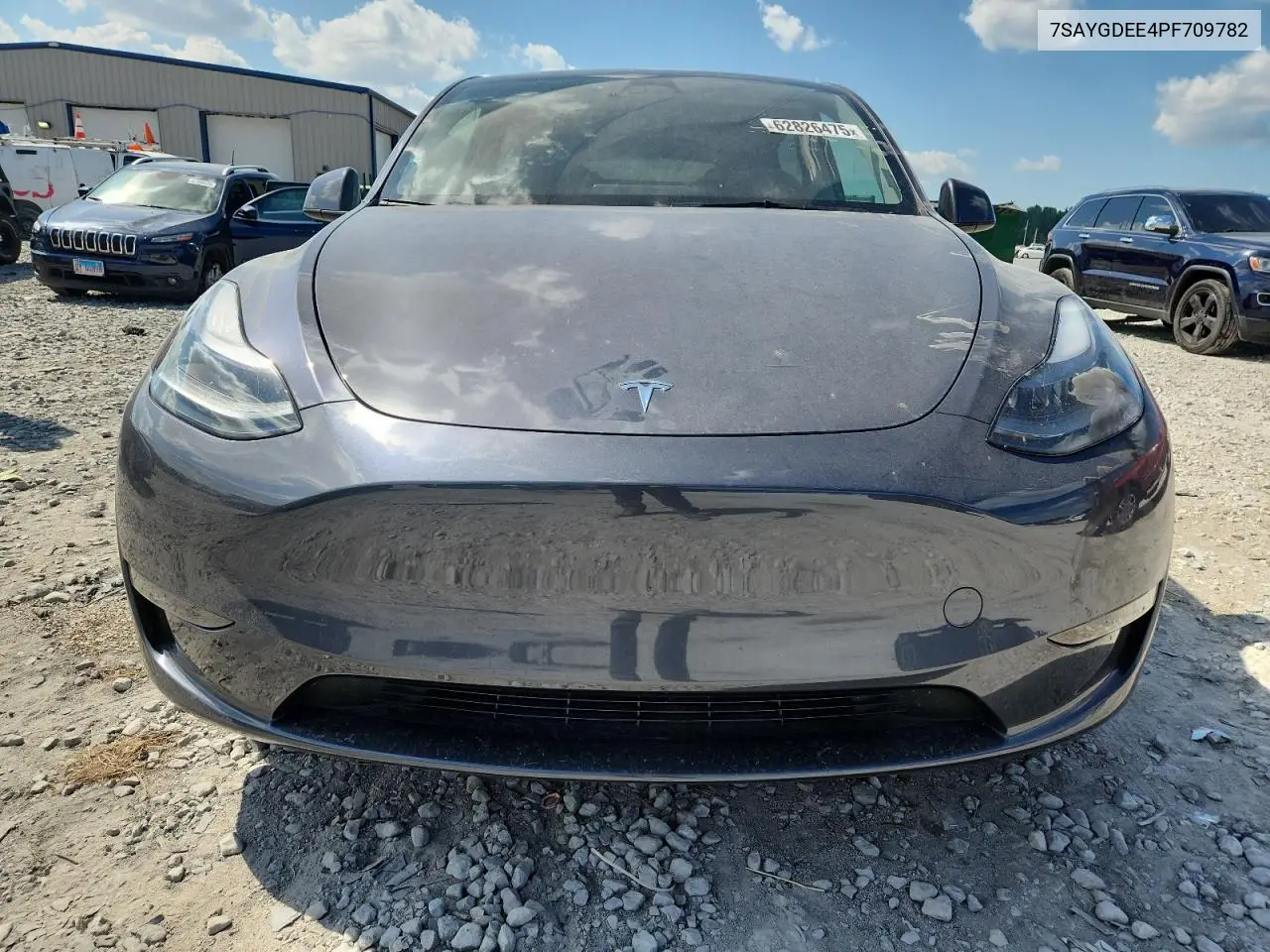 2023 Tesla Model Y VIN: 7SAYGDEE4PF709782 Lot: 62826475