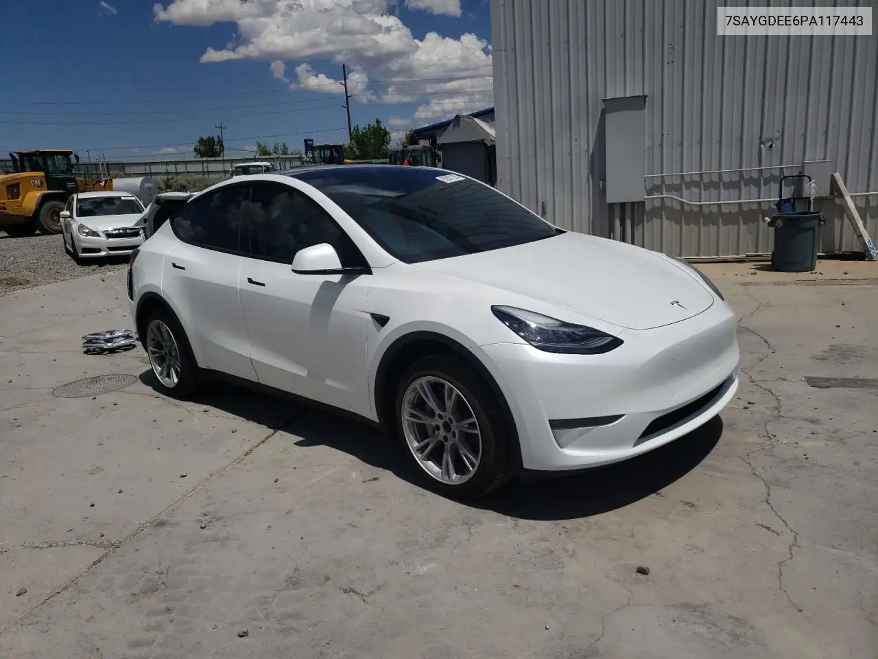 2023 Tesla Model Y VIN: 7SAYGDEE6PA117443 Lot: 62887265
