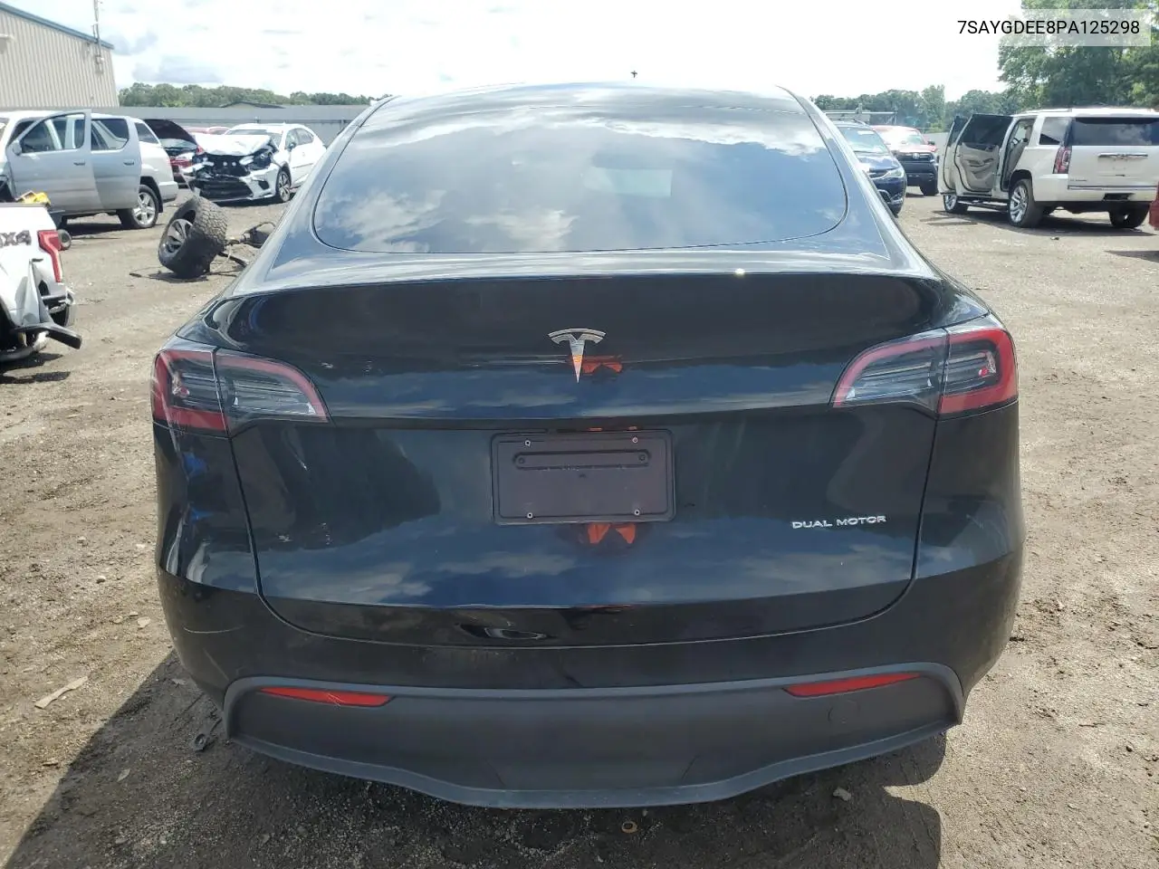 2023 Tesla Model Y VIN: 7SAYGDEE8PA125298 Lot: 62895925