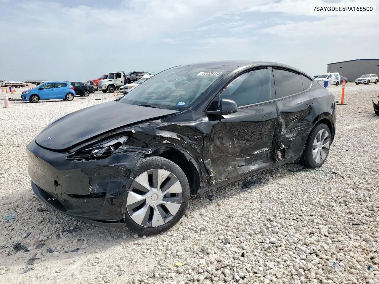 2023 Tesla Model Y VIN: 7SAYGDEE5PA168500 Lot: 63228175