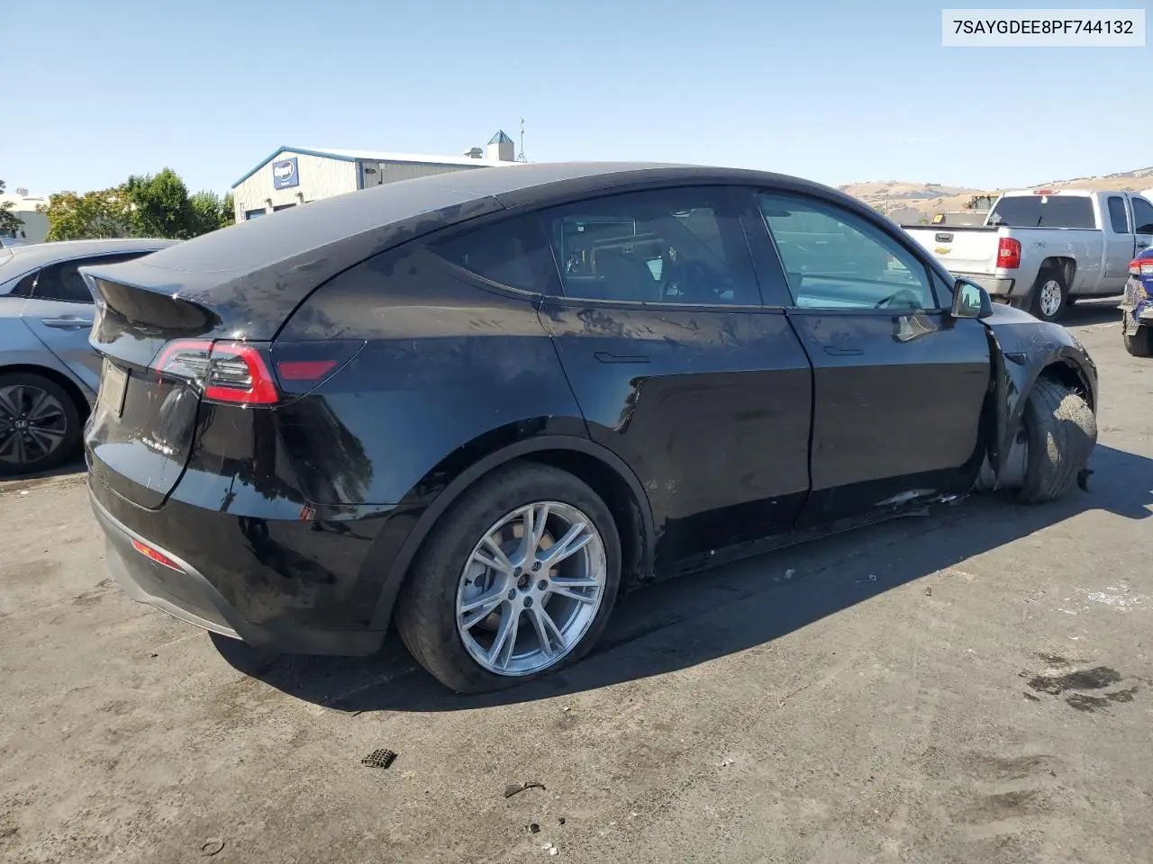 2023 Tesla Model Y VIN: 7SAYGDEE8PF744132 Lot: 63403935