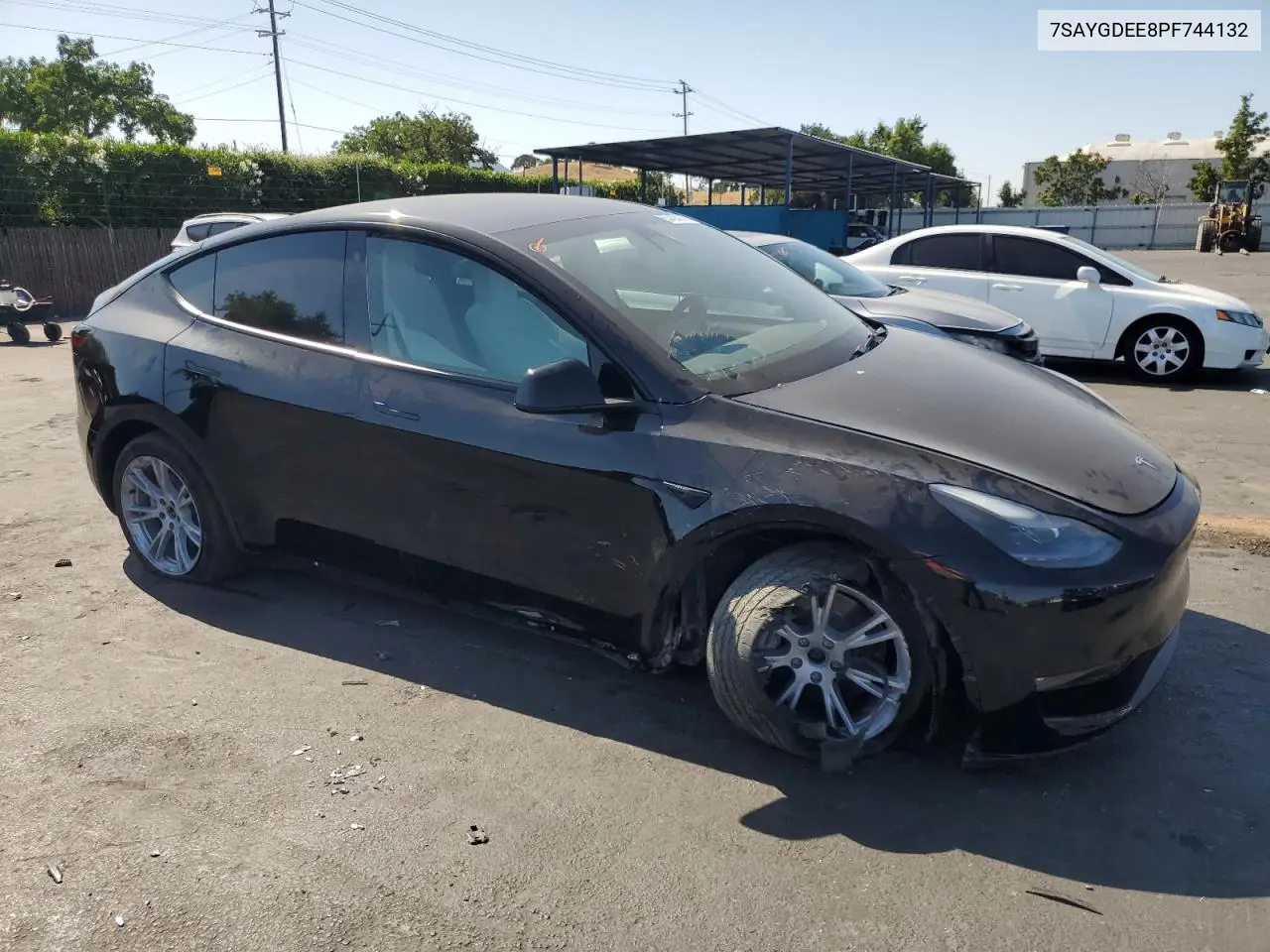 2023 Tesla Model Y VIN: 7SAYGDEE8PF744132 Lot: 63403935