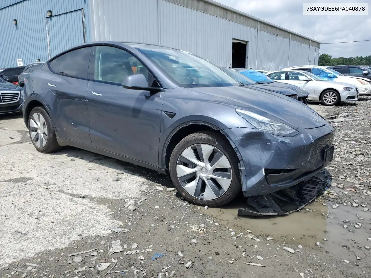 2023 Tesla Model Y VIN: 7SAYGDEE6PA040878 Lot: 63411635