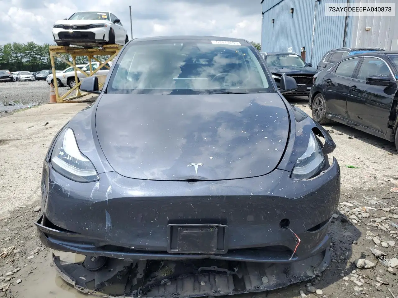 2023 Tesla Model Y VIN: 7SAYGDEE6PA040878 Lot: 63411635