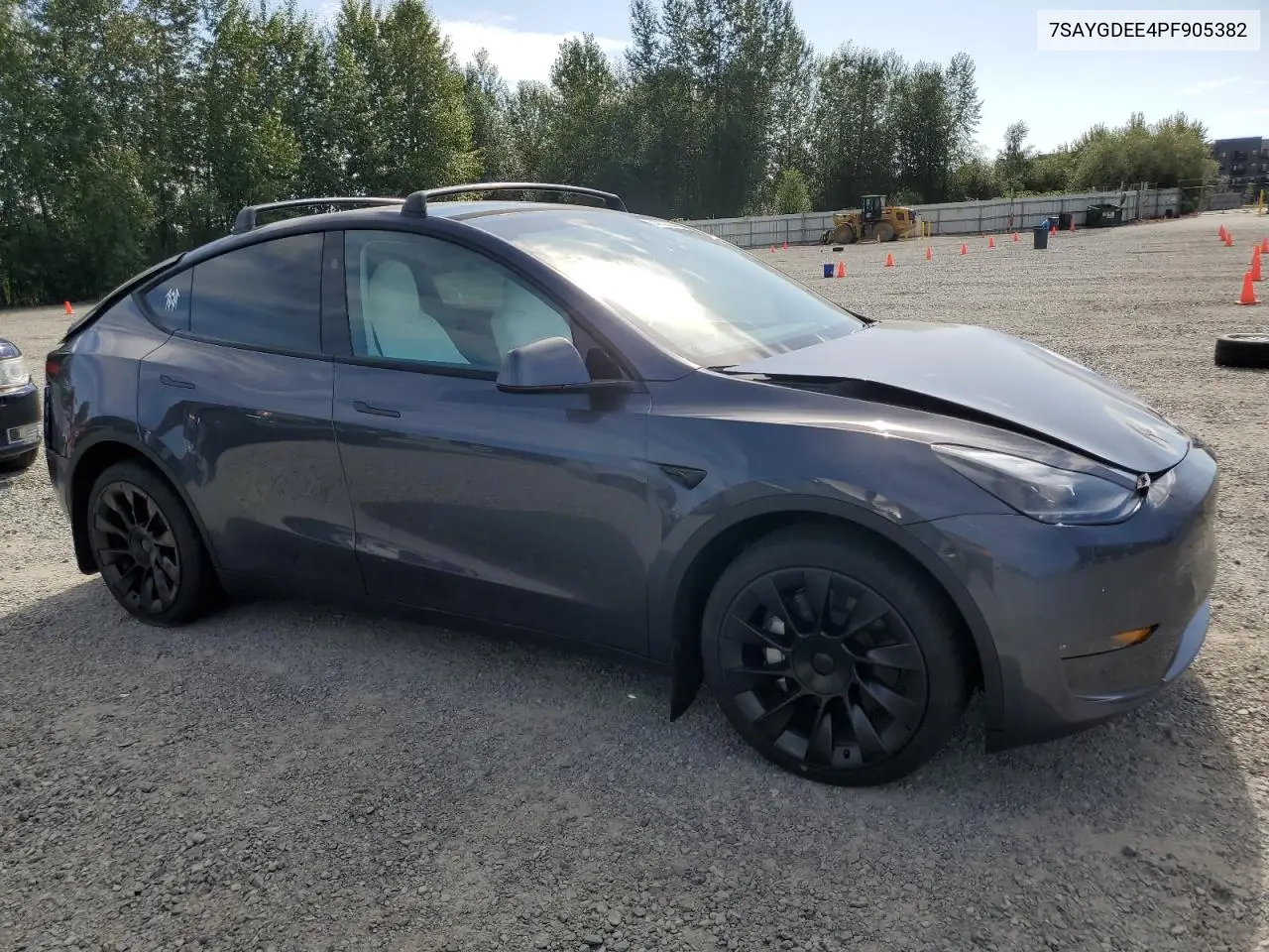2023 Tesla Model Y VIN: 7SAYGDEE4PF905382 Lot: 64812565