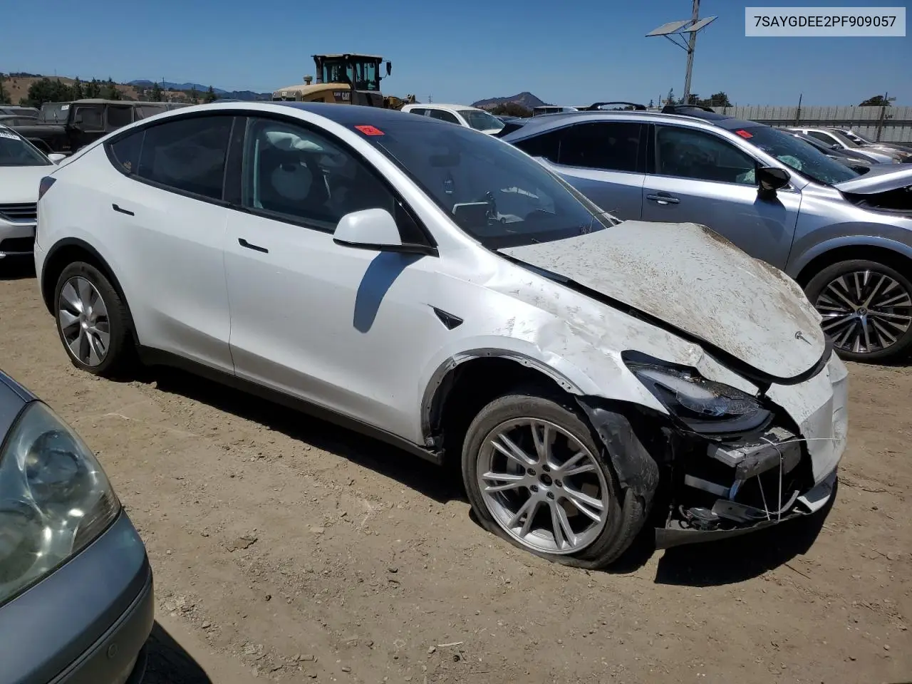 2023 Tesla Model Y VIN: 7SAYGDEE2PF909057 Lot: 64988675