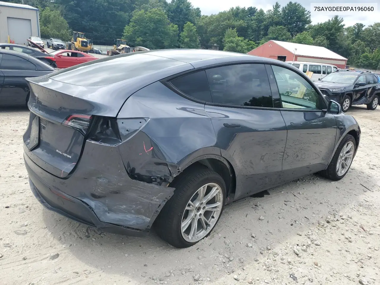 2023 Tesla Model Y VIN: 7SAYGDEE0PA196060 Lot: 65012865