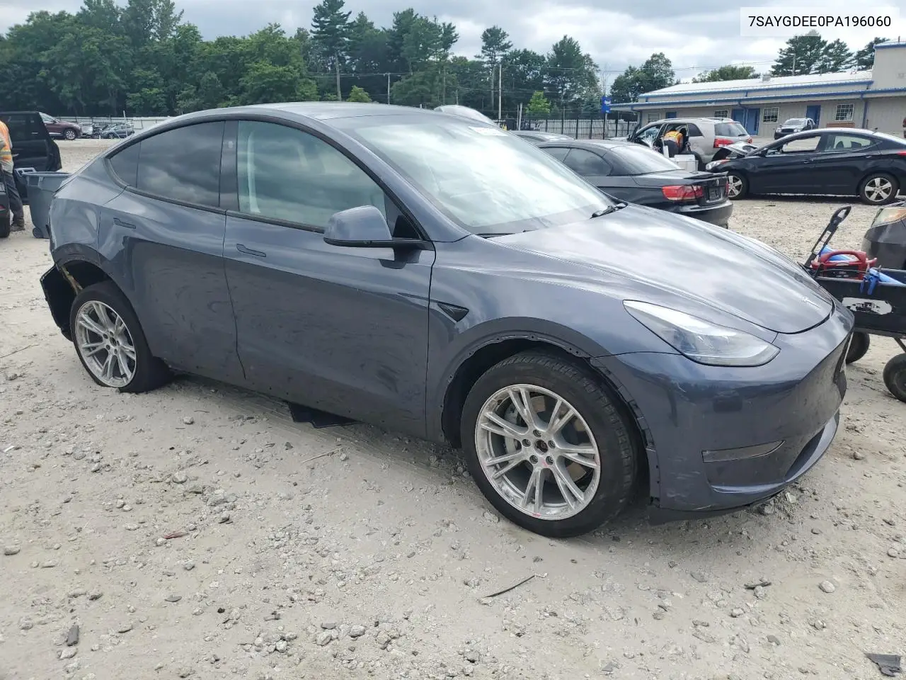 2023 Tesla Model Y VIN: 7SAYGDEE0PA196060 Lot: 65012865