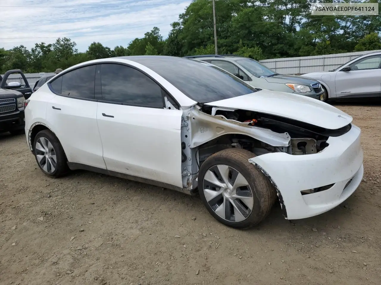2023 Tesla Model Y VIN: 7SAYGAEE0PF641124 Lot: 65140725