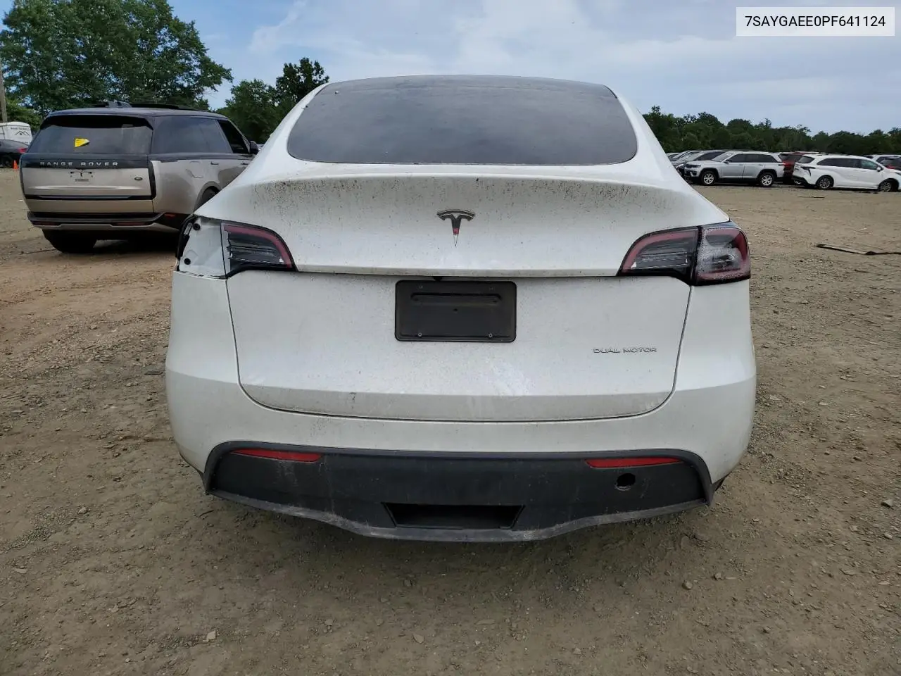 2023 Tesla Model Y VIN: 7SAYGAEE0PF641124 Lot: 65140725