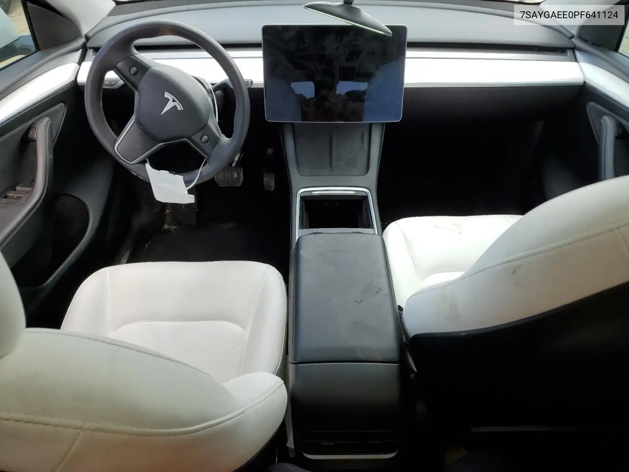 2023 Tesla Model Y VIN: 7SAYGAEE0PF641124 Lot: 65140725