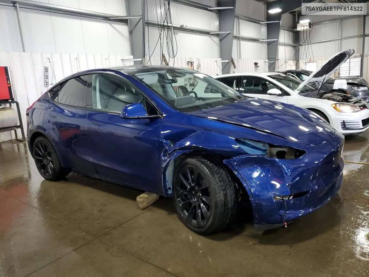 2023 Tesla Model Y VIN: 7SAYGAEE1PF814522 Lot: 65330025