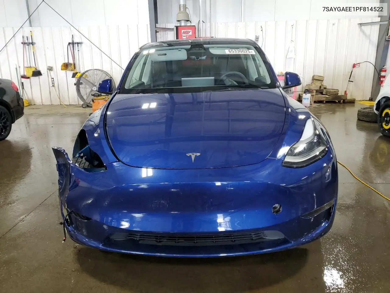 2023 Tesla Model Y VIN: 7SAYGAEE1PF814522 Lot: 65330025
