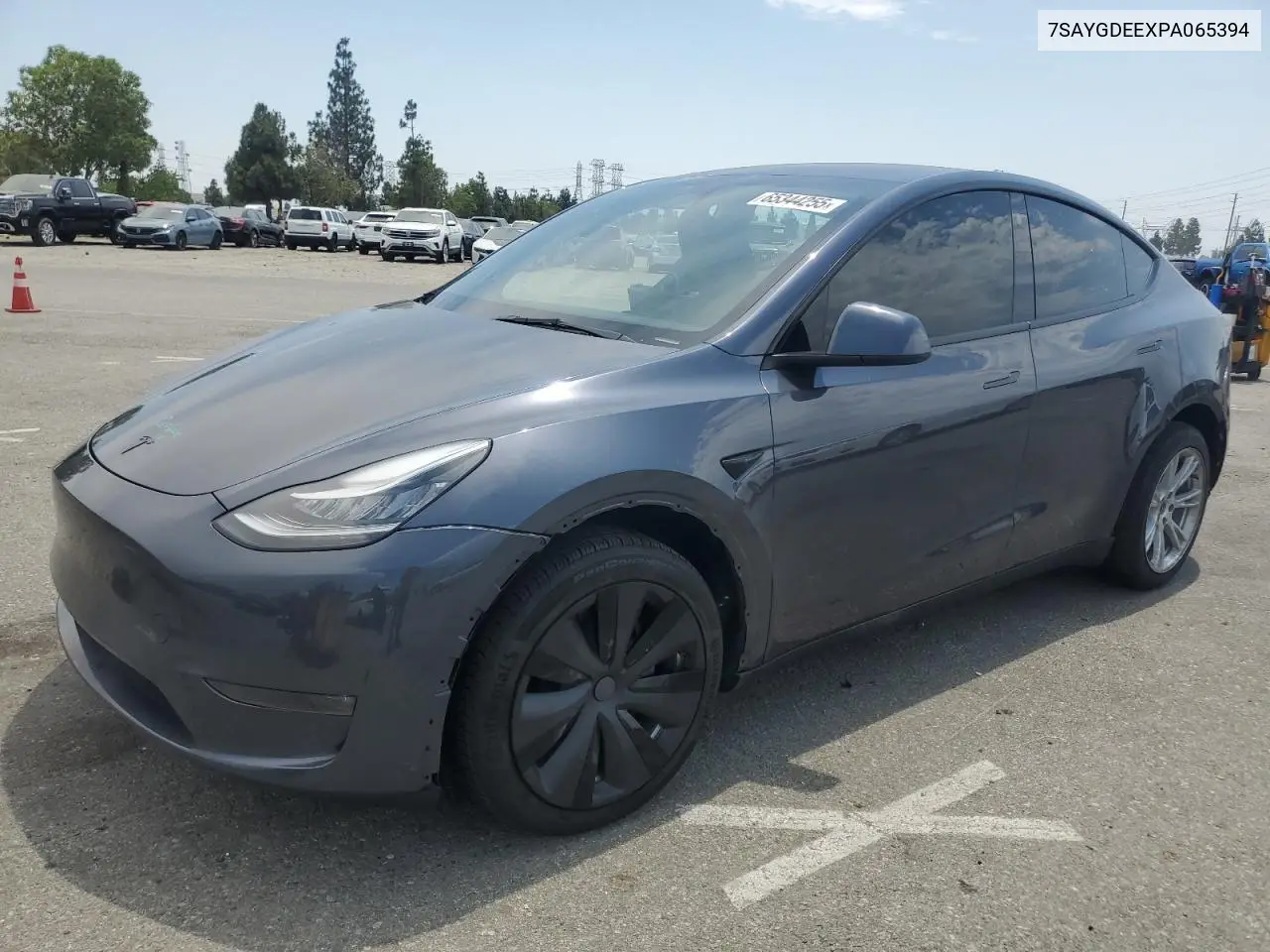 2023 Tesla Model Y VIN: 7SAYGDEEXPA065394 Lot: 65344255