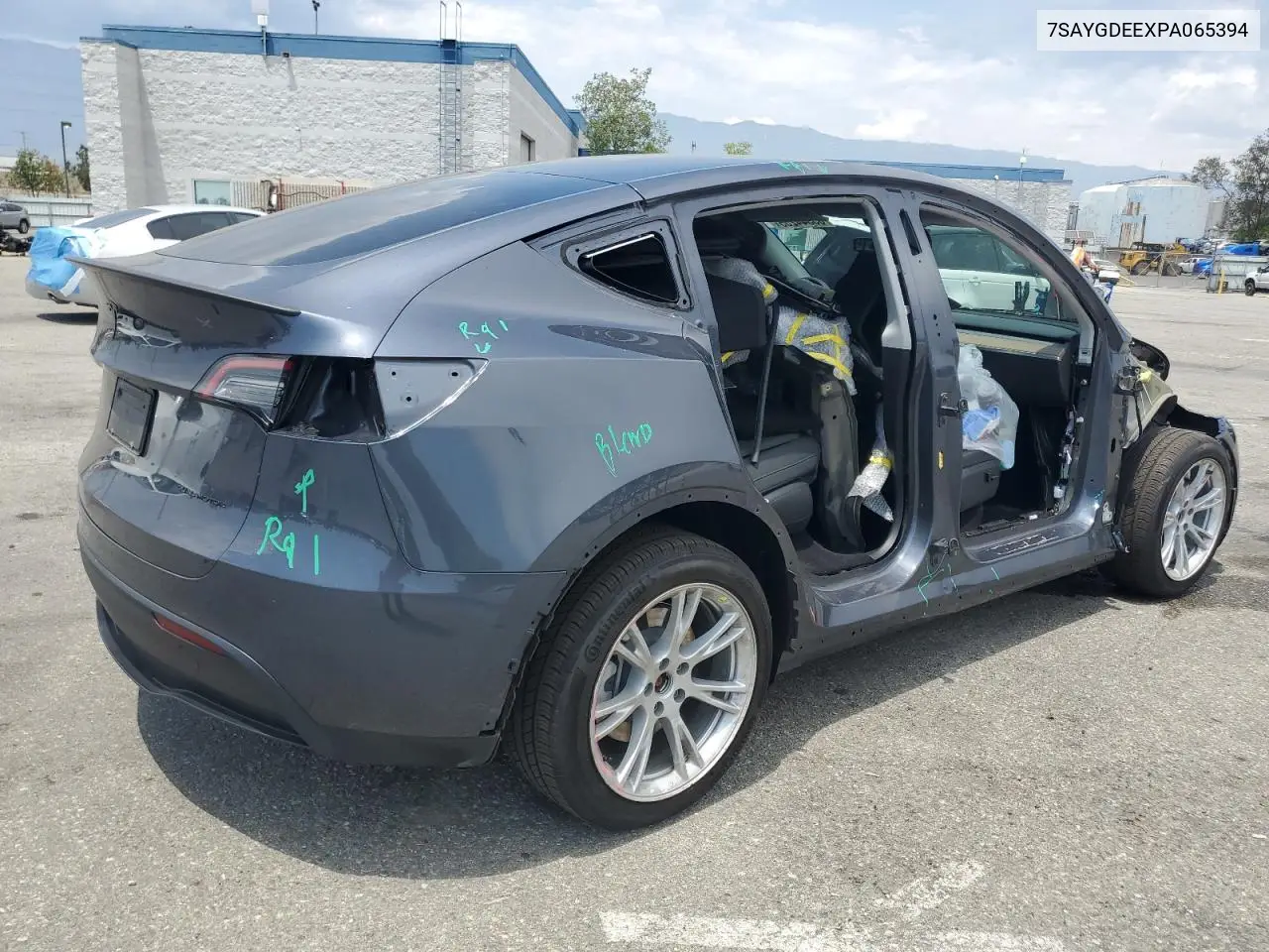 2023 Tesla Model Y VIN: 7SAYGDEEXPA065394 Lot: 65344255