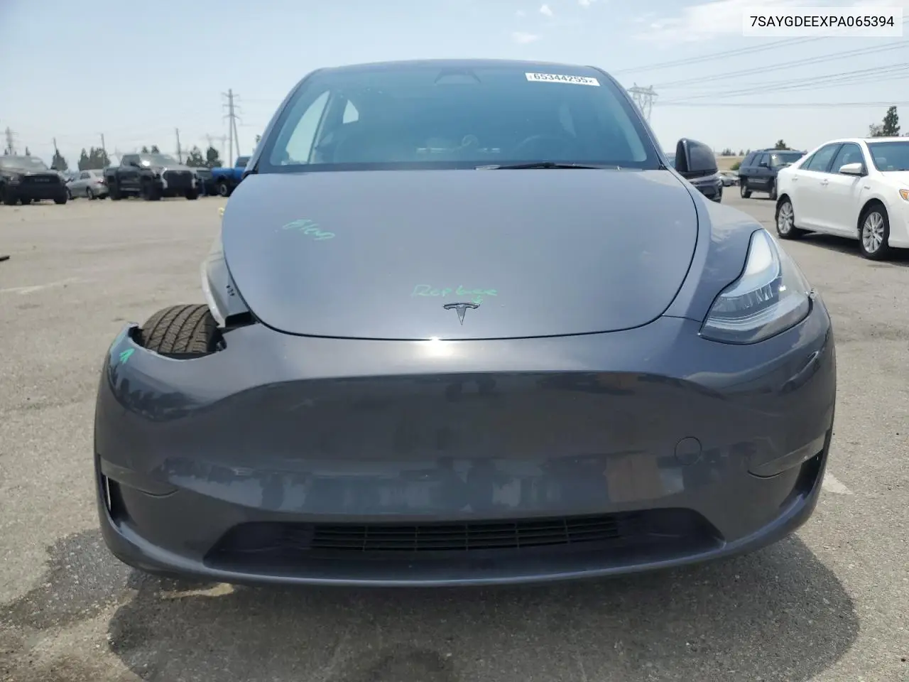 2023 Tesla Model Y VIN: 7SAYGDEEXPA065394 Lot: 65344255
