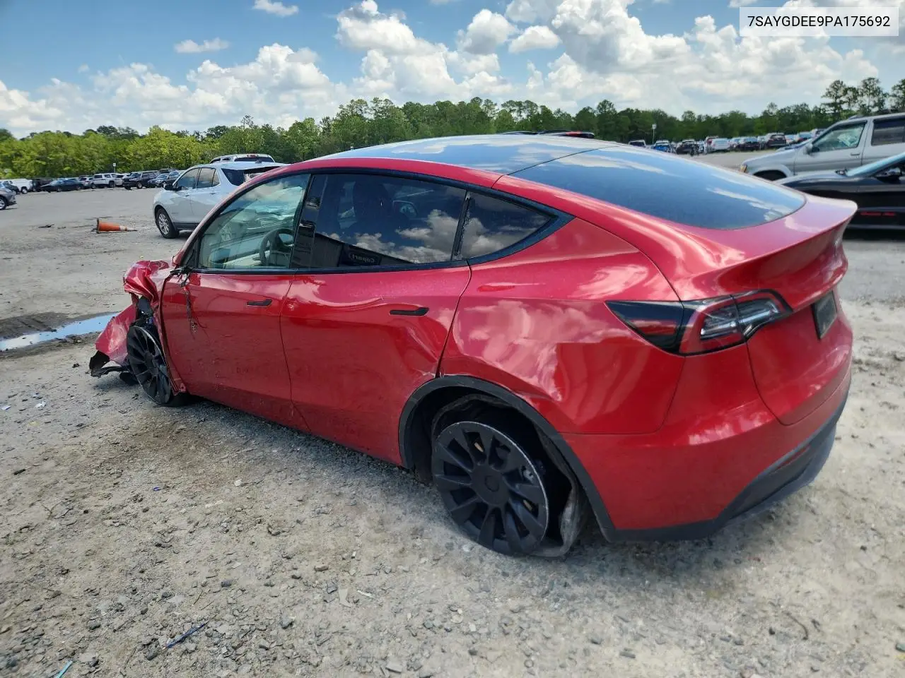 2023 Tesla Model Y VIN: 7SAYGDEE9PA175692 Lot: 65396195