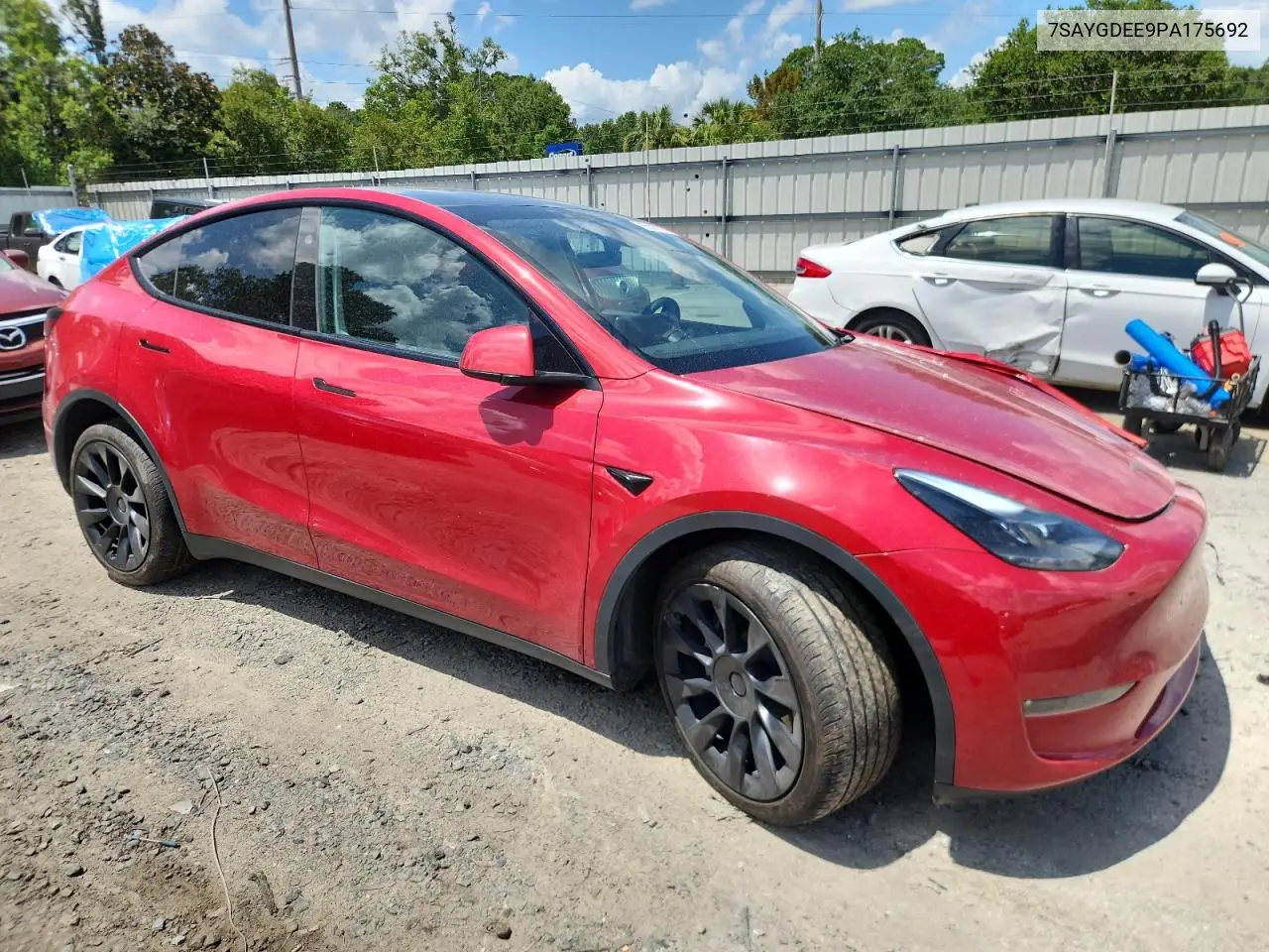 2023 Tesla Model Y VIN: 7SAYGDEE9PA175692 Lot: 65396195