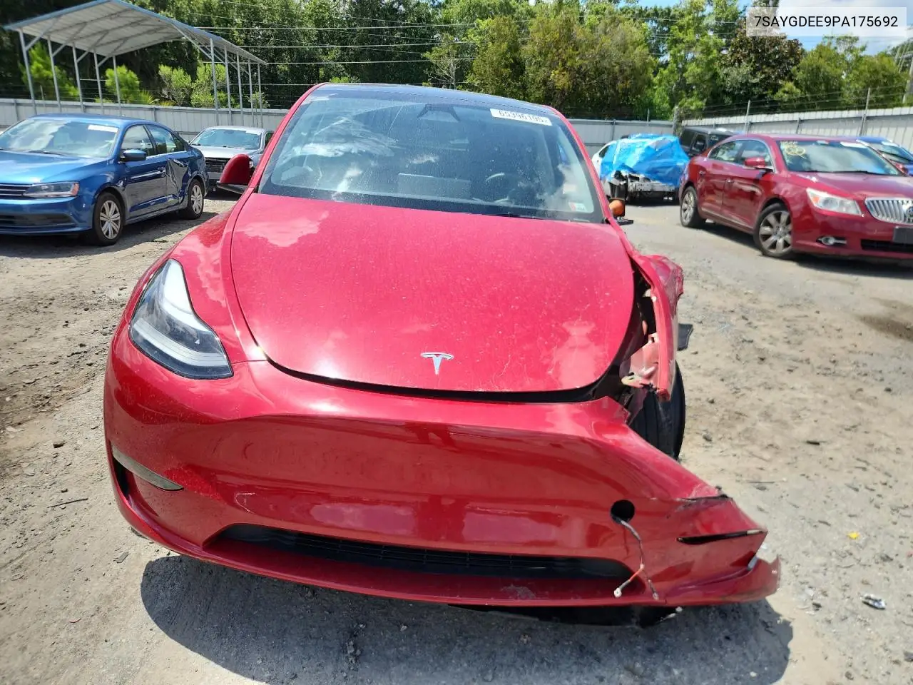 2023 Tesla Model Y VIN: 7SAYGDEE9PA175692 Lot: 65396195