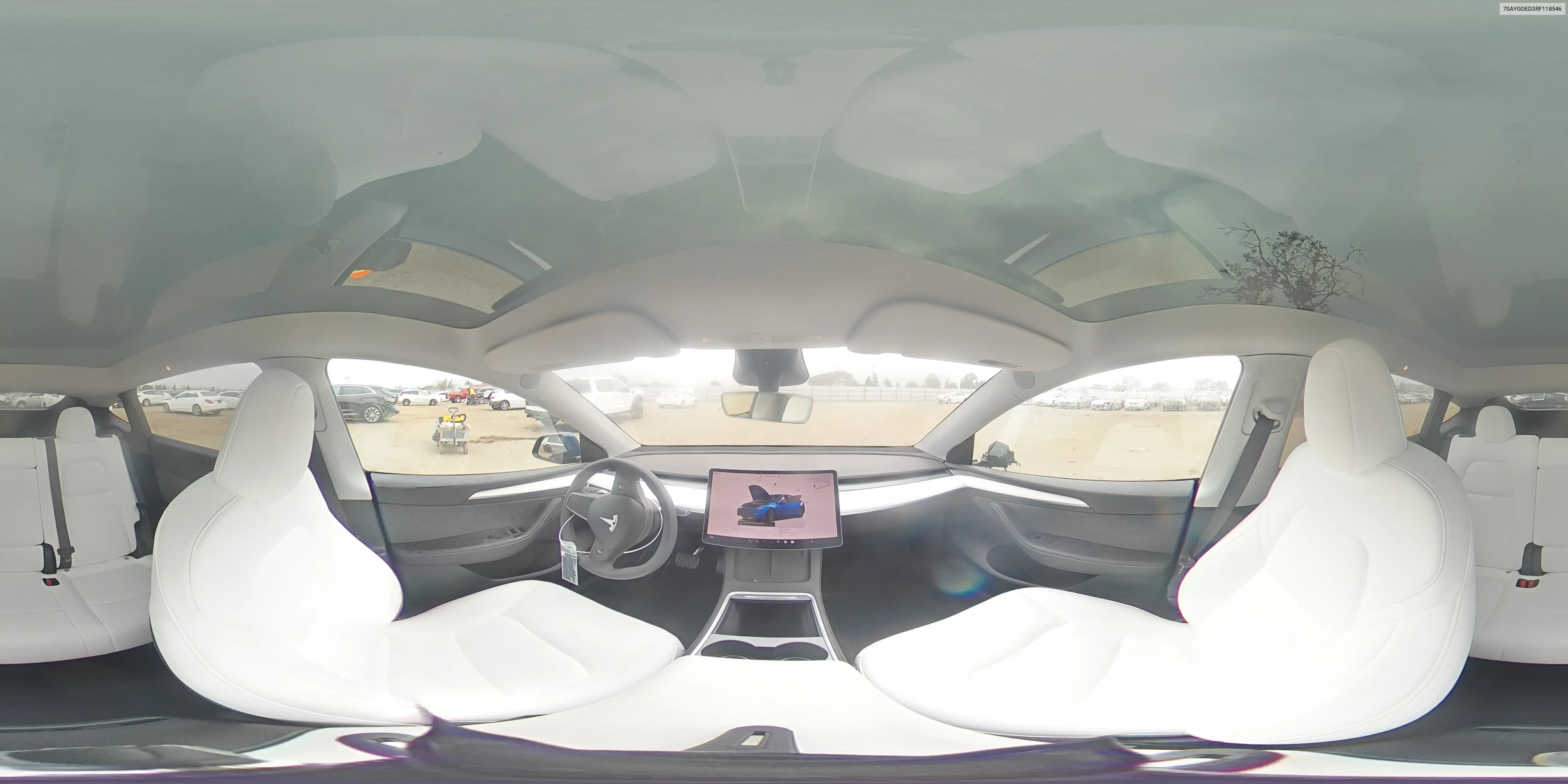 2024 Tesla Model Y VIN: 7SAYGDED3RF118546 Lot: 56573375