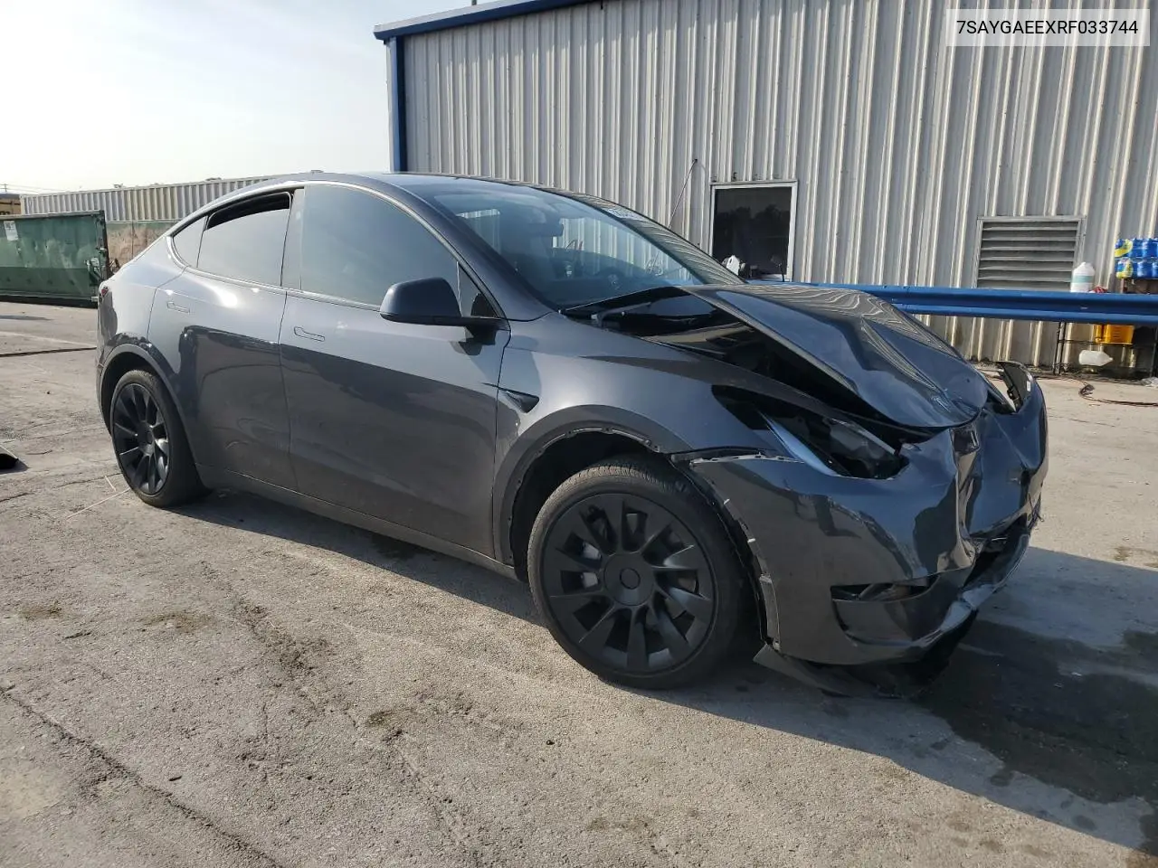 2024 Tesla Model Y VIN: 7SAYGAEEXRF033744 Lot: 58848275