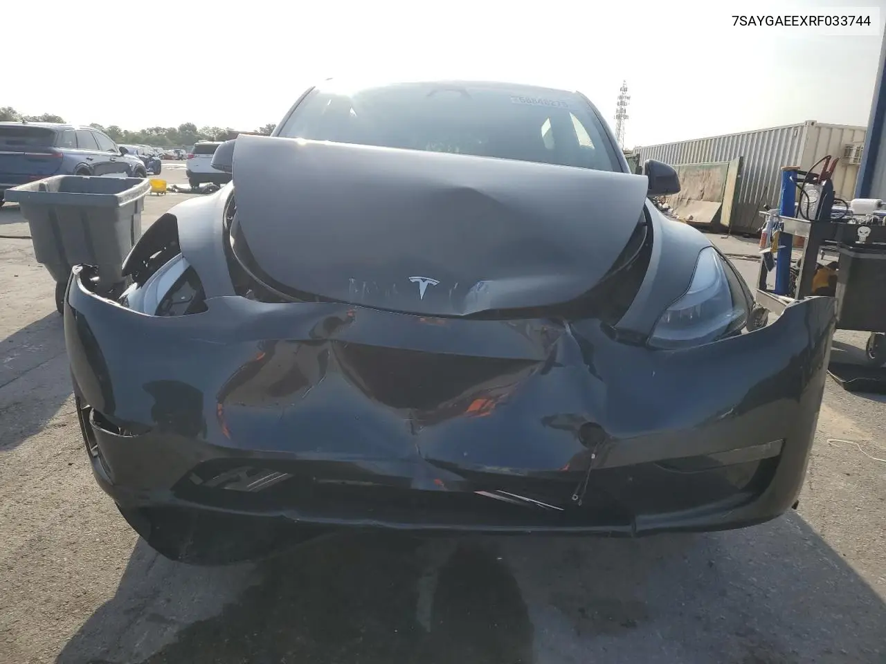 2024 Tesla Model Y VIN: 7SAYGAEEXRF033744 Lot: 58848275