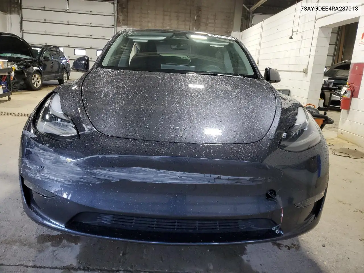 2024 Tesla Model Y VIN: 7SAYGDEE4RA287013 Lot: 62396055