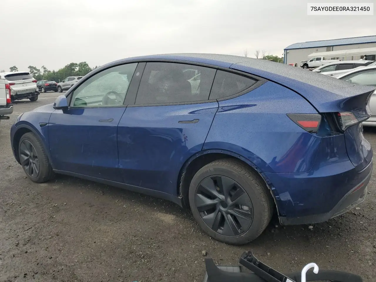 2024 Tesla Model Y VIN: 7SAYGDEE0RA321450 Lot: 62895085