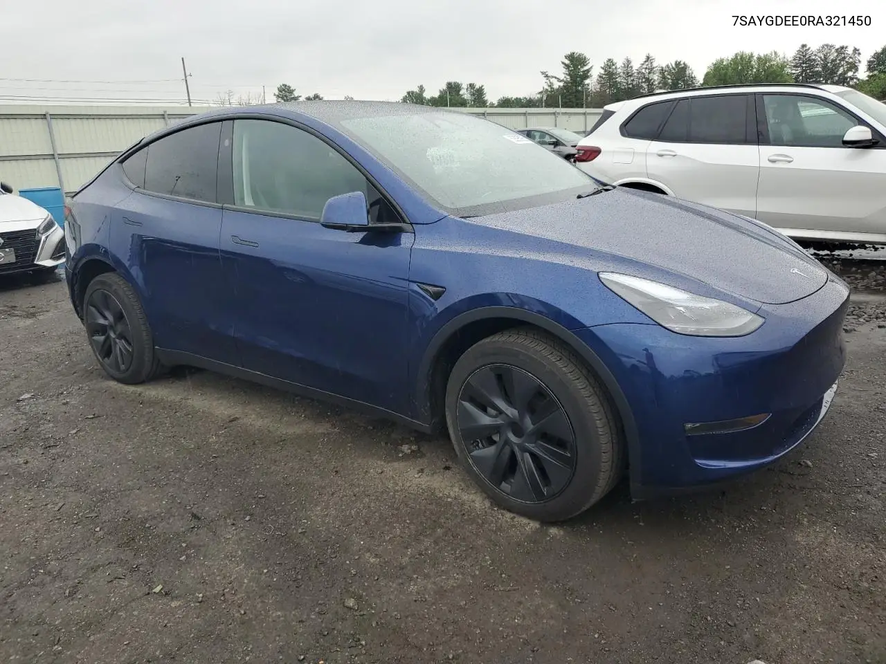 2024 Tesla Model Y VIN: 7SAYGDEE0RA321450 Lot: 62895085
