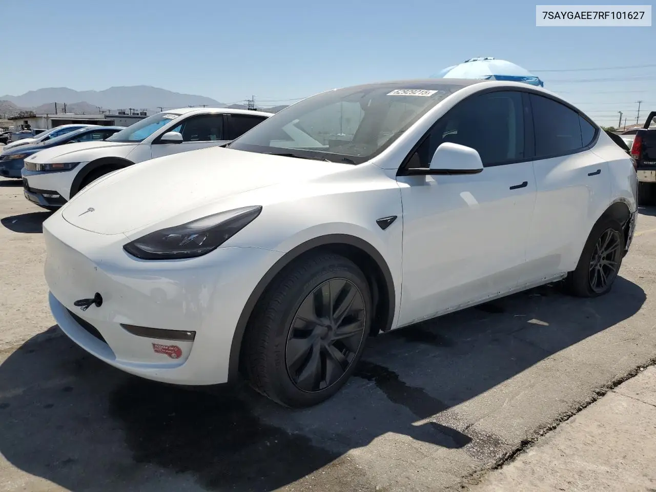 7saygaee7rf101627 7SAYGAEE7RF101627 2024 Tesla Model Y